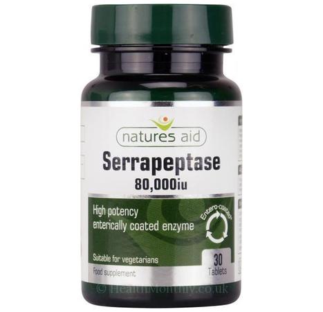 Serrapeptase 80,000iu (Enteric Coating)  