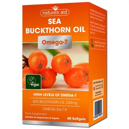 Sea Buckthorn Oil 500mg (Omega-7)