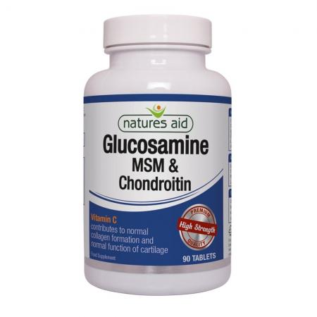 Glucosamine , MSM & Chondroitin (with Vit C)