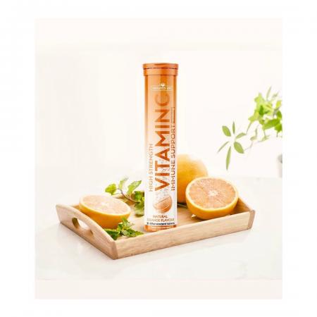 Vitamin C 1000mg Effervescent  (Orange Flavour)