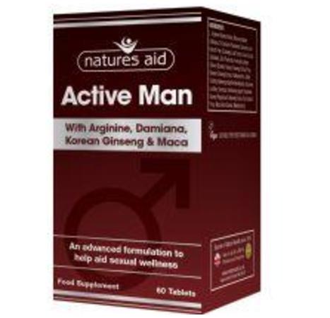 Active Man with Arginine, Korean Ginseng and Maca  