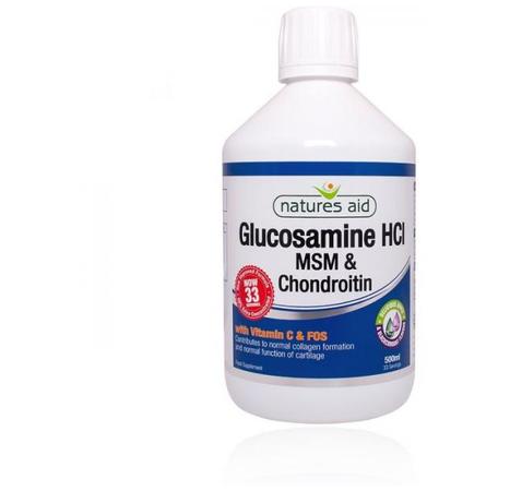 Glucosaminen HCI, MSM & Chondroitin 500mg Liquid