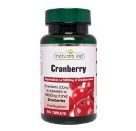 Cranberry 200mg (5000mg equiv)