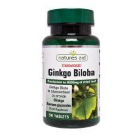 Ginkgo Biloba 120mg (6000mg equiv)