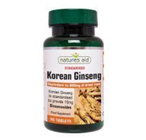 Korean Ginseng 40mg (600mg equiv)