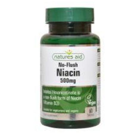 Vitamin B3 (Niacin) 500mg (No-Flush)