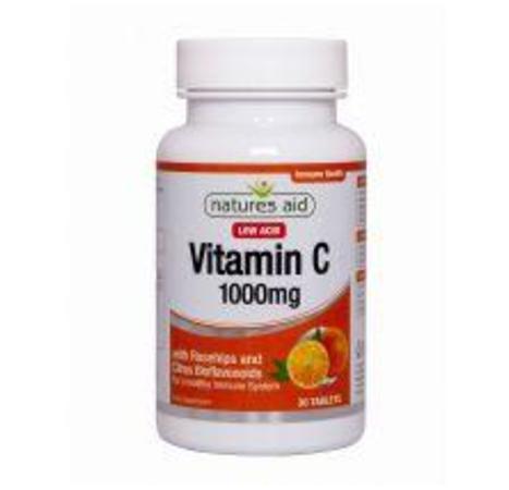 Vitamin C 1000mg Low Acid (with Rosehips & Citrus Bioflavonoids)
