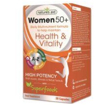 Women 50+ Multi-Vitamins & Minerals (with Superfoods)