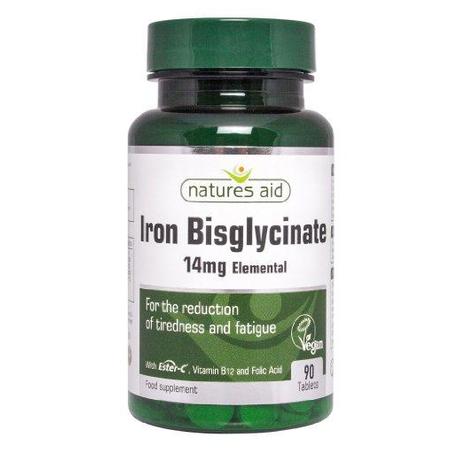 Iron Bisglycinate with Ester C, Vitamin B12, Folic Acid