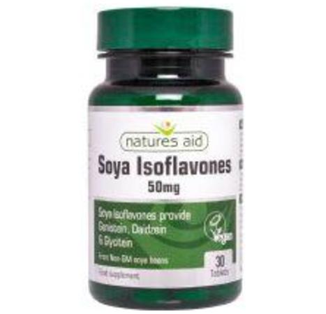 Soya Isoflavones - 50mg Non-GM 
